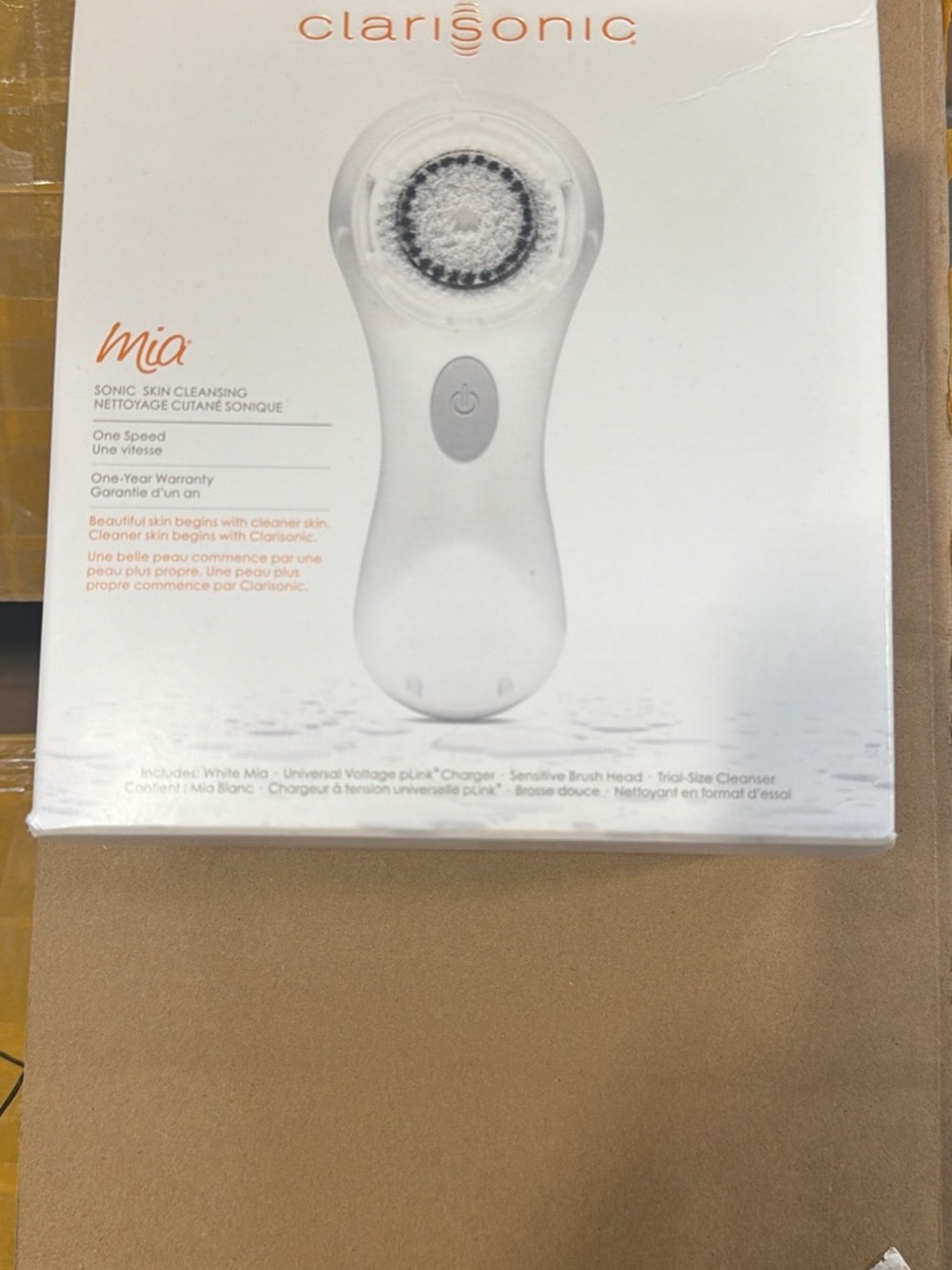 Clarisonic Mia Sonic Facial Cleansing Brush — White